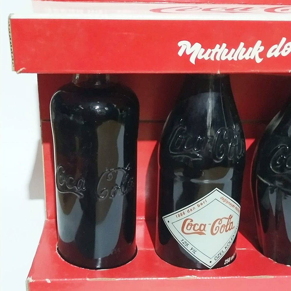 Coca Cola 125. YIL - Özel üretim, set - Kargoyla gönderilmez.