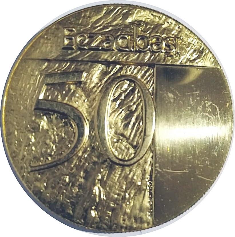 Eczacıbaşı - Altın kaplama 50. yıl Madalyon