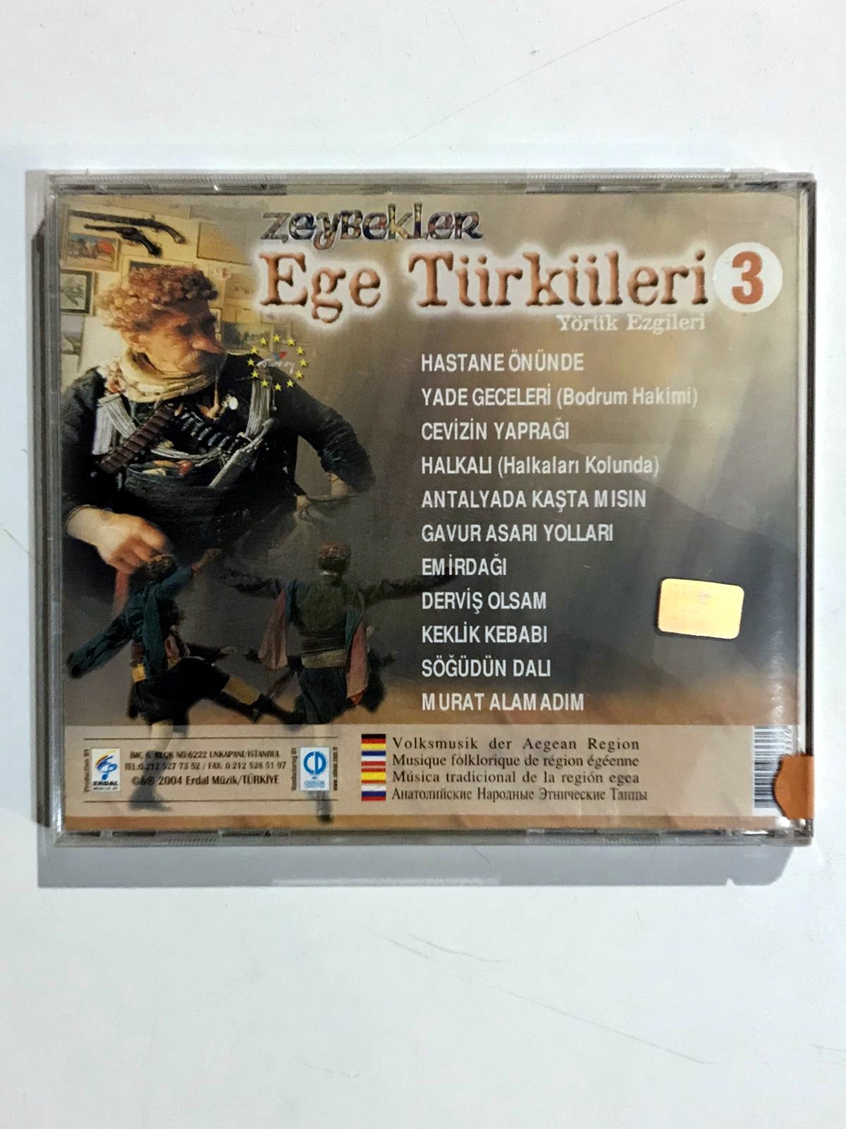 Ege Türküleri 3 / Zeybekler - Cd