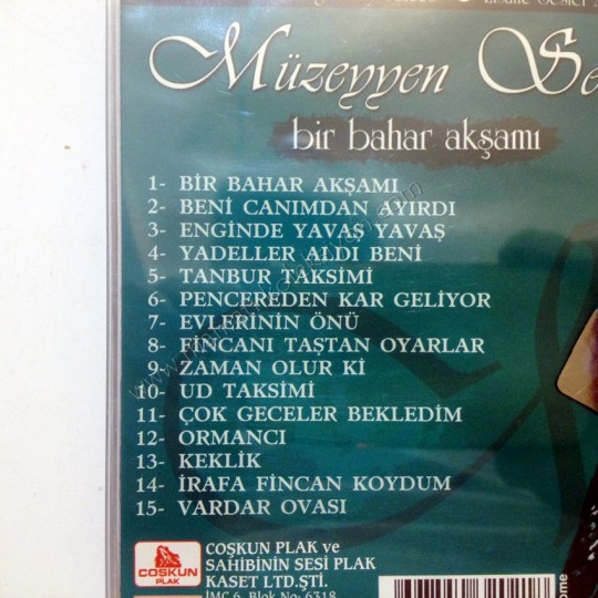 Müzeyyen SENAR / Bir bahar akşamı Türk Sanat  Müziği Cd