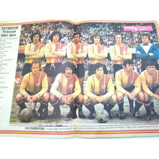 Sabata / Büyük maceralar dergisi 1973 - Sayı;26 KAYSERİSPOR