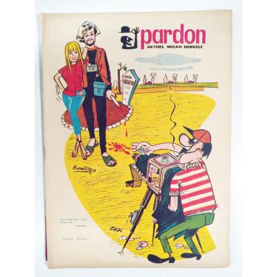 Pardon Aktüel Mizah Dergisi 1965 - Sayı: 37