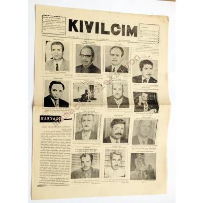 Adana Kıvılcım Gazetesi, 10 Kasım 1975 - Efemera