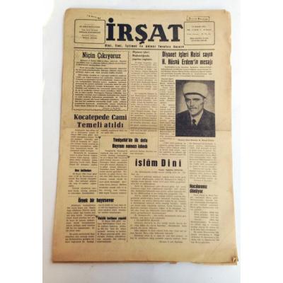 Ankara İrşat gazetesi, 21 Mayıs 1963 - Efemera