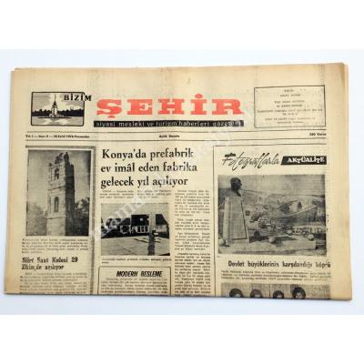 Bizim Şehir gazetesi, 30 Eylül 1976 - Efemera