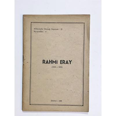 Rahmi ERAY 1918-1958 - Kitap