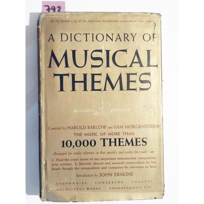 A Dictionary Of Musical Themes / John ERSKINE - Kitap