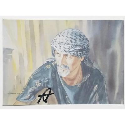 Bakırköylü ressam, Orhan AKKAPLAN / Sanatçının fırçasından, kendi portresi