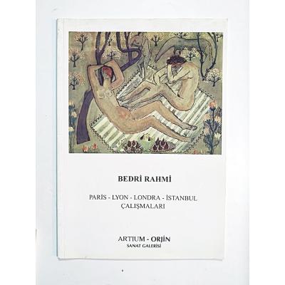 Bedri RAHMİ Artium sanat galerisi katalog - Kitap