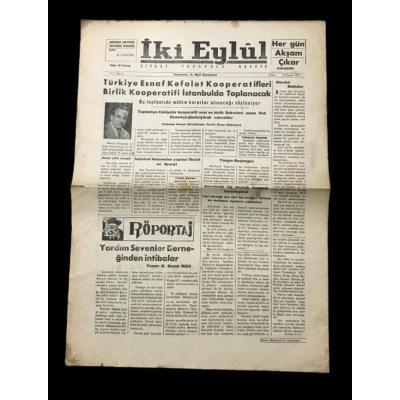 Eskişehir - İki Eylül gazetesi / 8 Kasım 1957