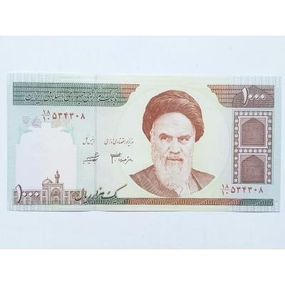 İran 1000 Riyal / Humeyni temalı - Nümismatik