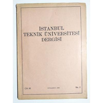 İstanbul Teknik Üniversitesi Dergisi Sayı:2 / 1972 - Dergi