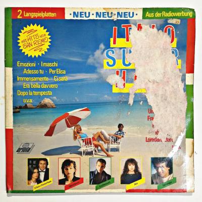 Italo Superhits - Mit Hits von San Remo - Double LP Plak