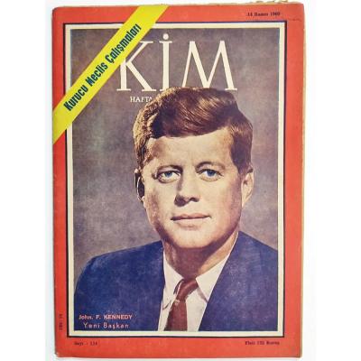 Kim Haftalık Haber Dergisi 1960 Sayı:124  - Dergi