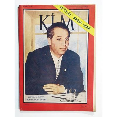 Kim Haftalık Haber Dergisi 1961 Sayı:187 - Dergi