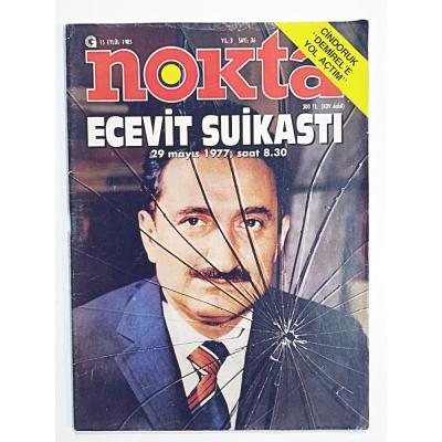 Nokta dergisi Sayı:36 / Ecevit Suikasti - Dergi