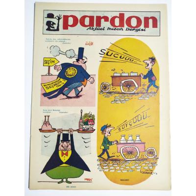 Pardon Aktüel Mizah Dergisi - 1965 Sayı:41