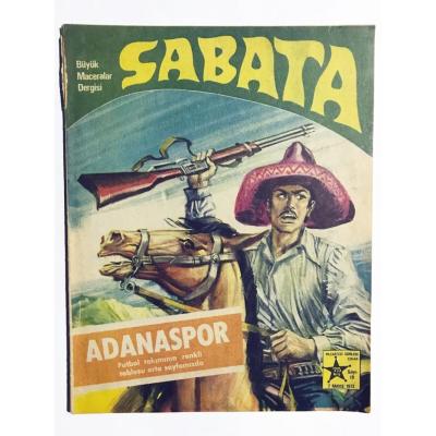 SABATA / Büyük Maceralar Dergisi Sayı.19 - Adanaspor posterli