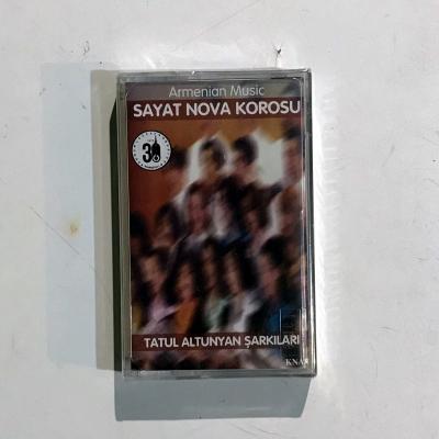 Tatul Altunyan Şarkıları / Sayat Nova Korosu / Ambalajında - Kaset