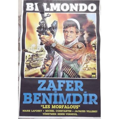 Zafer Benimdir (Les Morfalous) Jean Paul BELMONDO - Film afişi