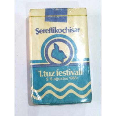 Şereflikoçhisar 1. Tuz Festivali 1983 - Eski sigara