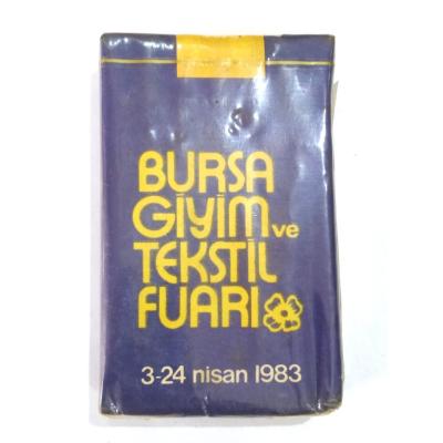 Bursa giyim ve tekstil fuarı 1983 - Eski sigara