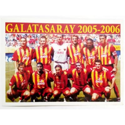 Galatasaray Futbol Takımı 2005 - 2006 / G.S. Galatasaray  Futbolcu Kartları 