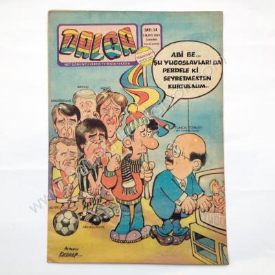 Dalga Net görüntü veren Tv mizah ekidir, 5 Mayıs, 1984, Sayı:14 Mizah dergileri - Kitap