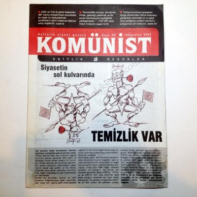 Haftalık siyasi gazete - Komunist - Sayı:80 Siyasi dergiler 2002-08-16T00:00:00.000 - Kitap