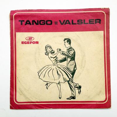 Tango ve Valsler - Plak kabı Plakçılık tarihi - Plak