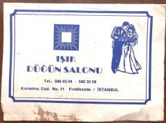 Işık Düğün Salonu FINDIKZADE / Fotoğraf Kabı