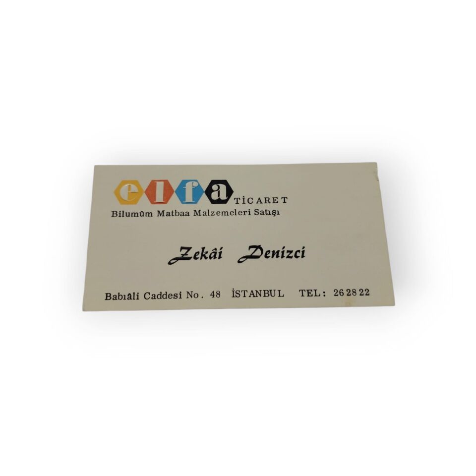Elfa Ticaret Matbaa Malzemeleri * Kartadres