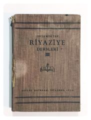 Orta Mektep Riyaziye Dersleri 3. Kitap - Kitap