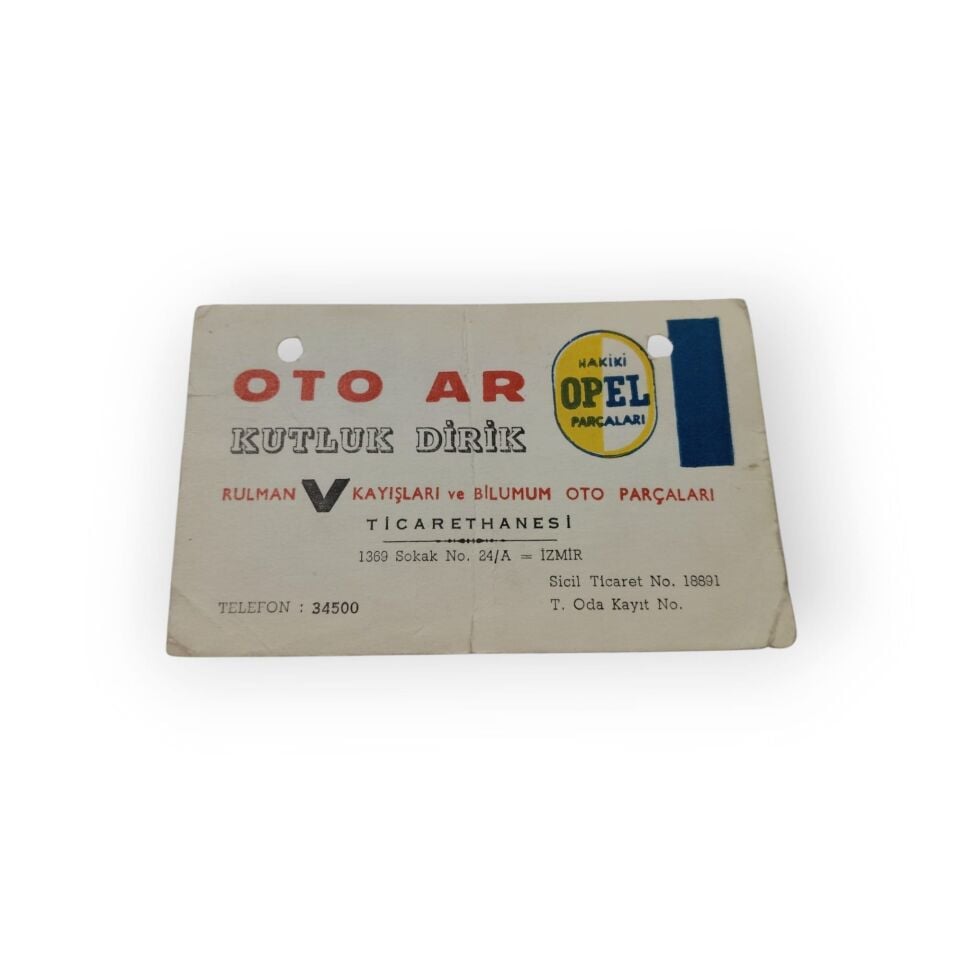 Oto Ar İZMİR * Kartadres