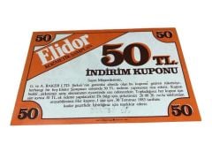 Elidor Kozmetik Şamuan - 50 TL indirim kuponu