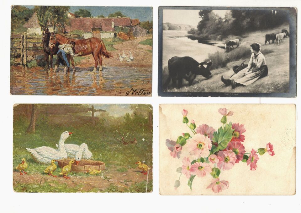 DEPOYU BOŞALTIYORUZ... Kartpostal lot 1 * 8 adet