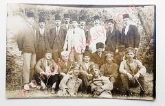 Askerler ve fesli zatlar - Fotoğraf