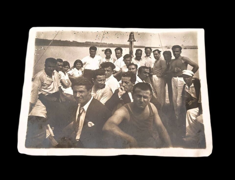 1936 Güreşçiler * 8x12 Fotoğraf