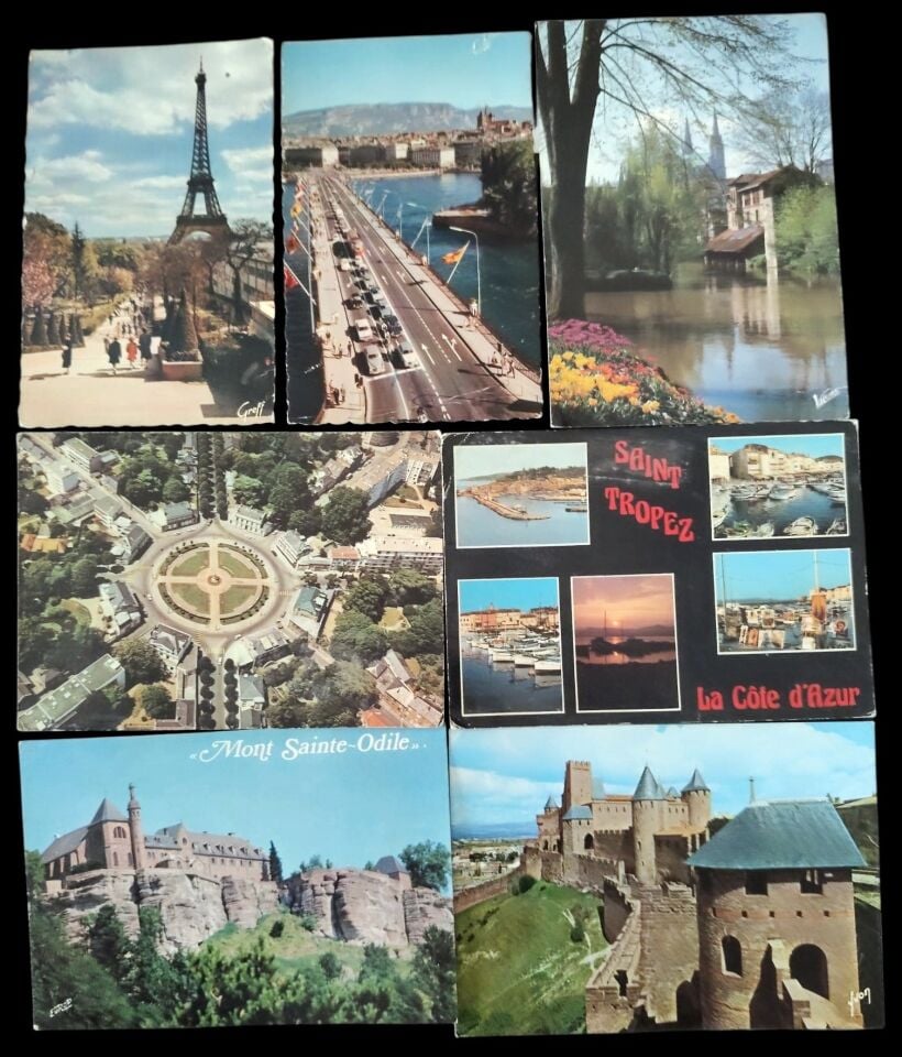 DEPOYU BOŞALTIYORUZ... Kartpostal lot 2 * 7 adet