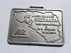 New Balance Bozcaada yarı maratonu 2014 - Madalya