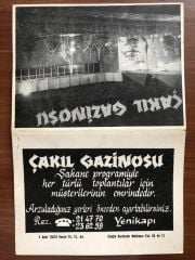 Çakıl Gazinosu YENİKAPI - Fotoğraf Kabı