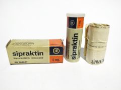 Sipraktin / İbrahim Etem İlaç - Eski İlaç Şişeleri
