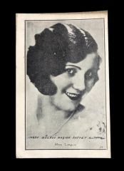 1931 Türkiye güzeli Naşide SAFFET - Kartpostal
