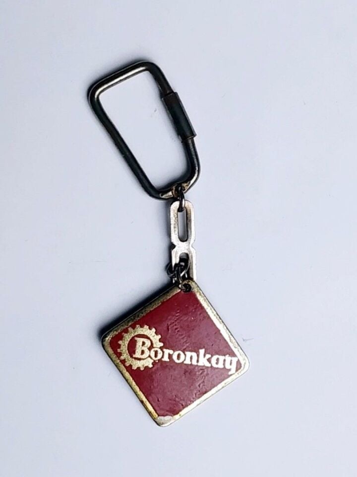 Boronkay - Kırmızı metal anahtarlık