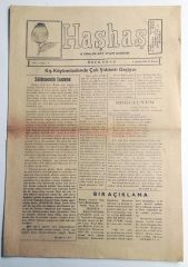 Ören köyü Haşhaş 15 günlük köy eylem gazetesi, 1 Şubat 1968 Malatya - Efemera