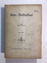 Son Hattatlar / Mahmud Kemal İNAL - Kitap