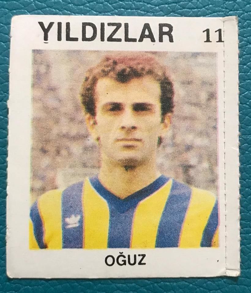 Fenerbahçe Oğuz - Zevk Başak Firması / Futbolcu kartı - 4.5x5.5