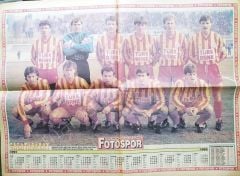 Galatasaray 1991 takvimli - 55x76 poster