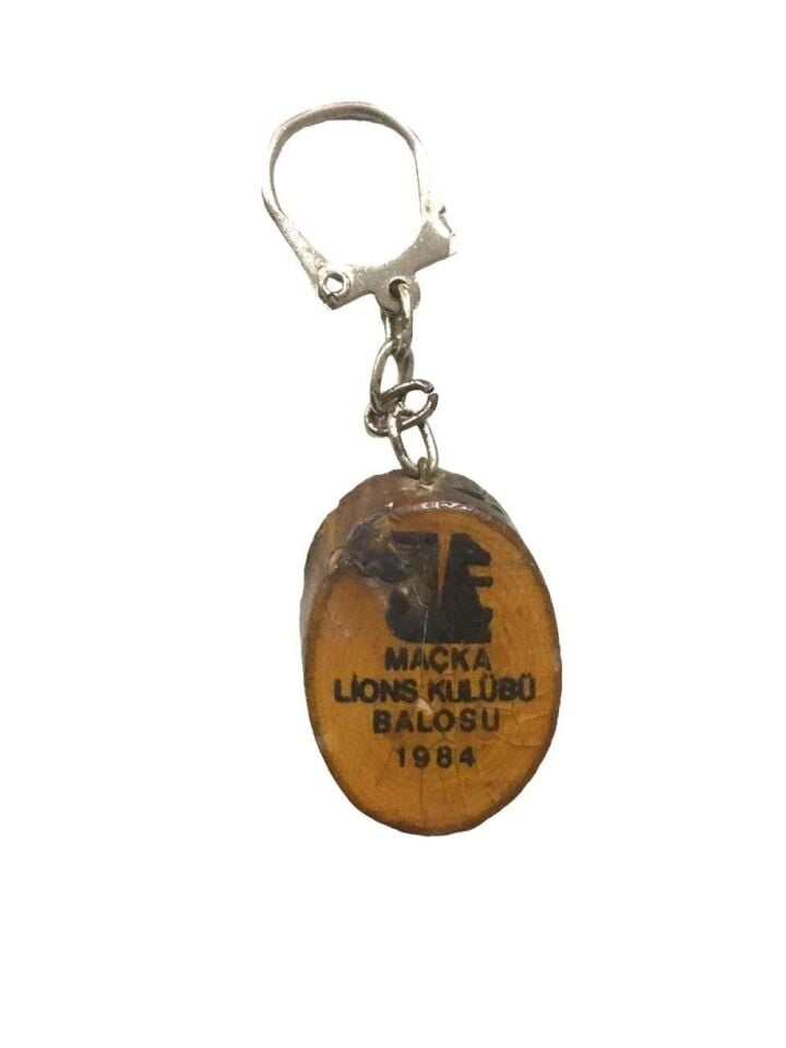 Maçka Lions Kulübü Balosu 1984 - Anahtarlık