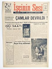 İşçinin Sesi gazetesi 12-12-1960 - Gazete
